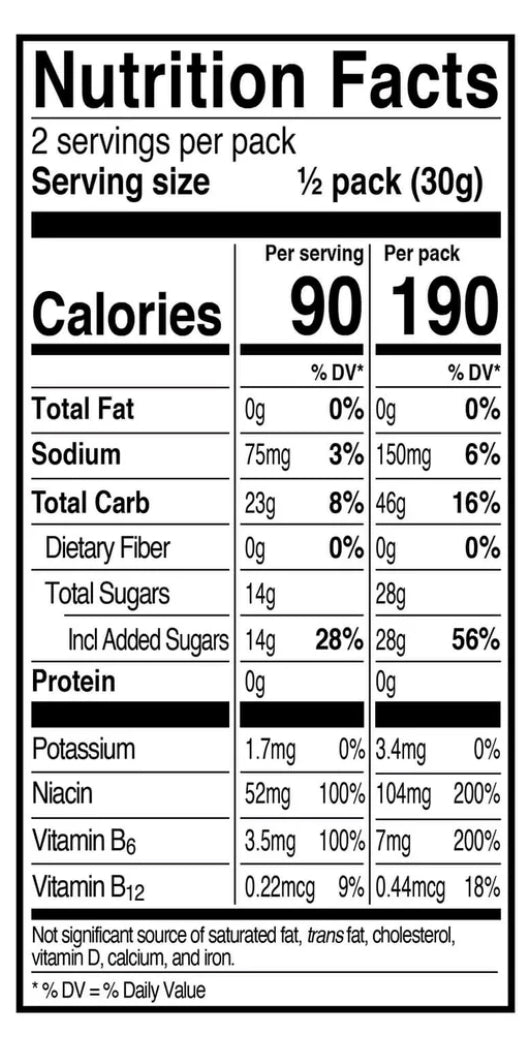 PRO BAR - LEMON BERRY CHEWS (12PCS)