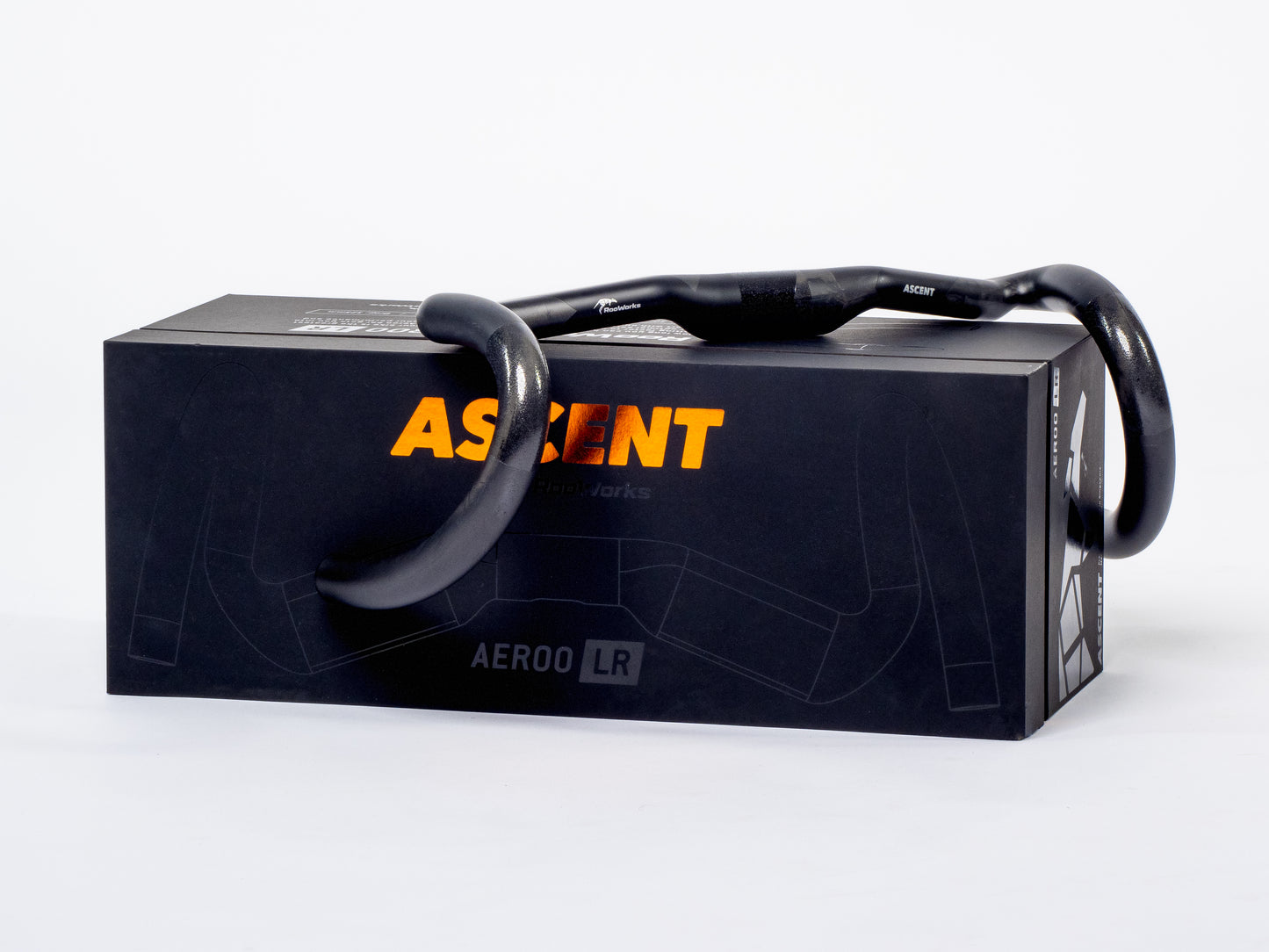 Ascent Aeroo Carbon Aero Bars - Long reach