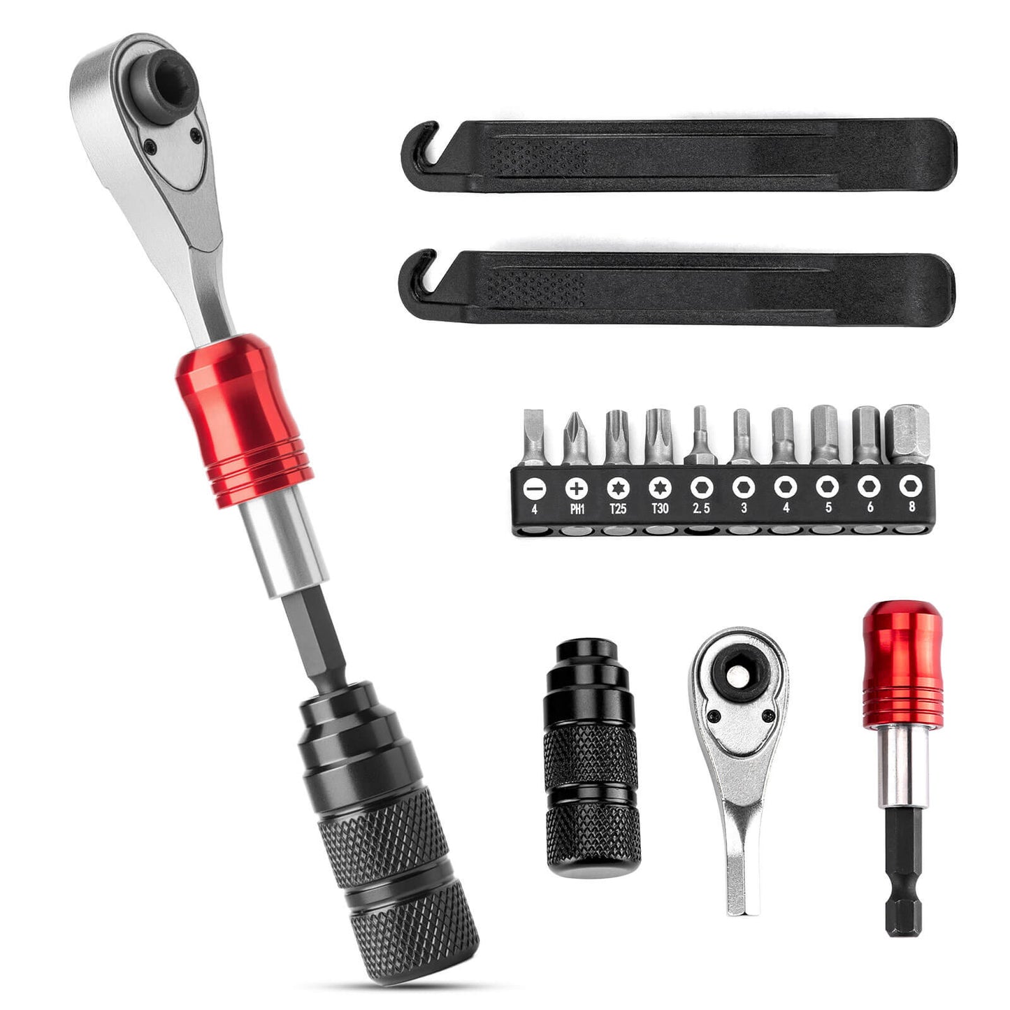 ROCKBROS Bicycle Bike Repair Tool Set Spanner 72-Tooth Ratchet Wrench Tools Kit
