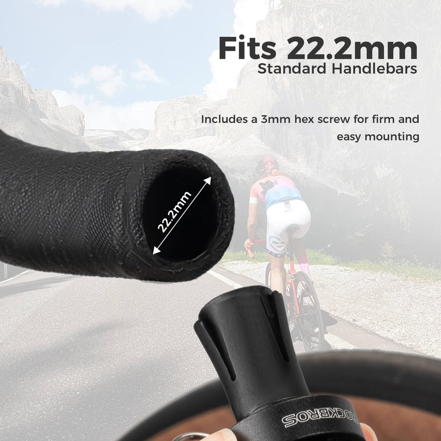 Road Bike Bar-End Bell – Hidden 80dB Bike Bell