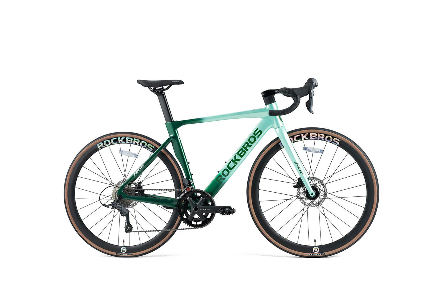 ROCKBROS FLR-W3 700C Road Bike Green Gradient - Size M