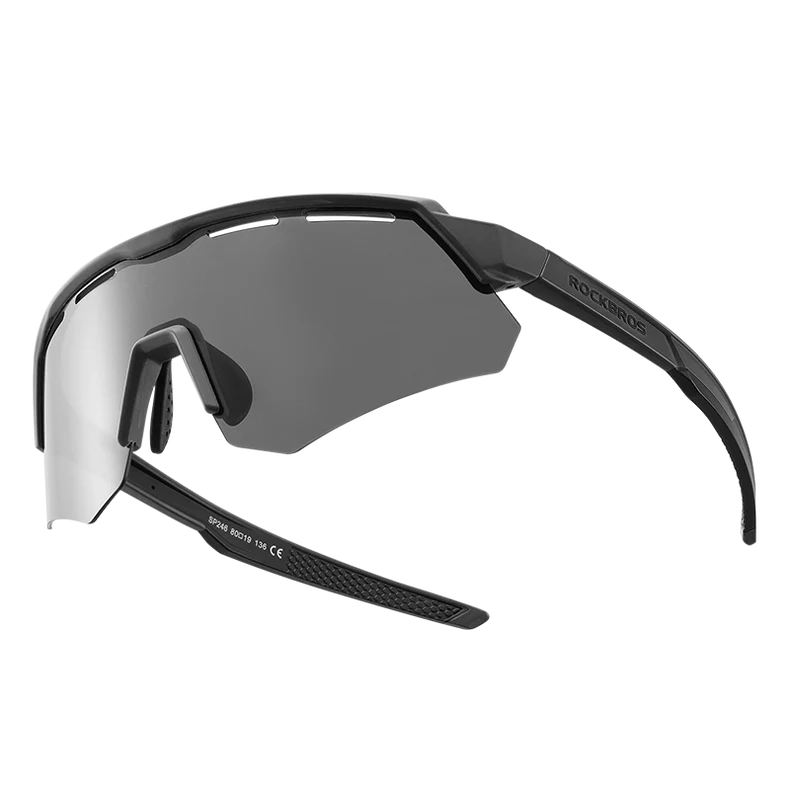 ROCKBROS Polarized Cycling Sunglasses 4 Lenses Replaceable Sports Glasses UV400