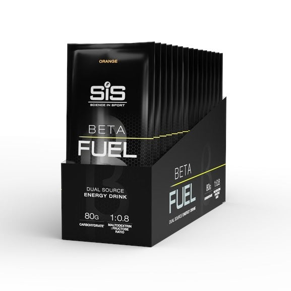 SIS BETA FUEL 80 SACHETS 15 X 82G ORANGE