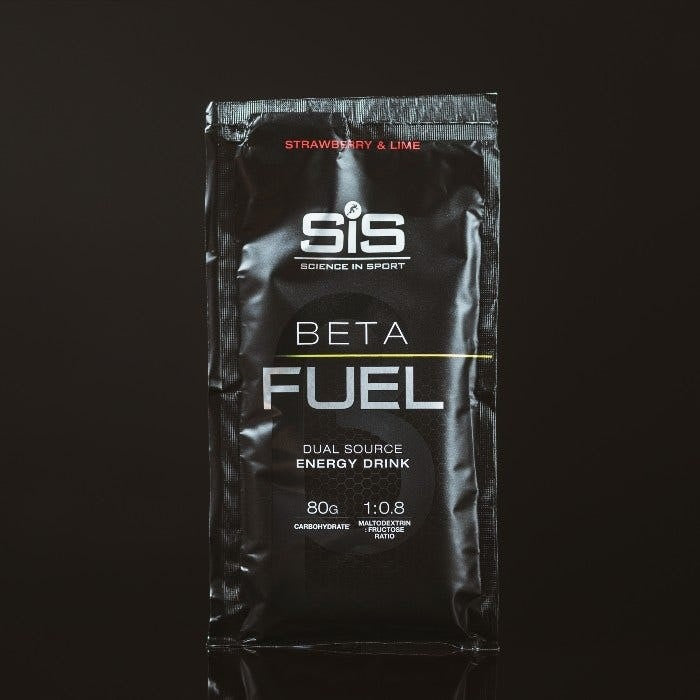 SIS BETA FUEL 80 SACHETS 15 X 82G STRAWBERRY AND LIME