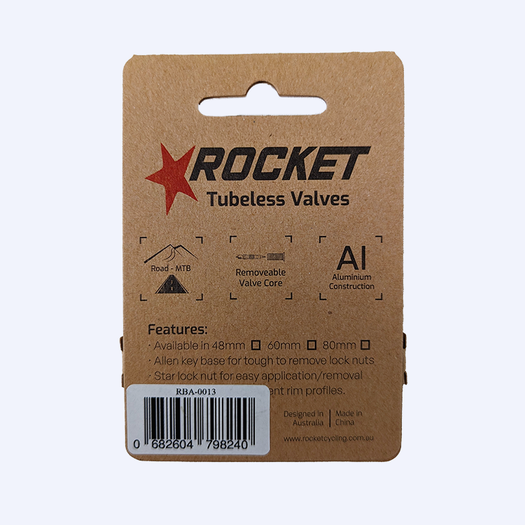 Rocket Tubeless Valves GOLD