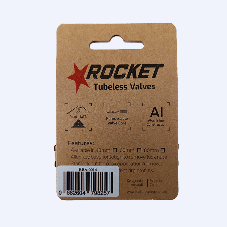 Rocket Tubeless Valves PURPLE