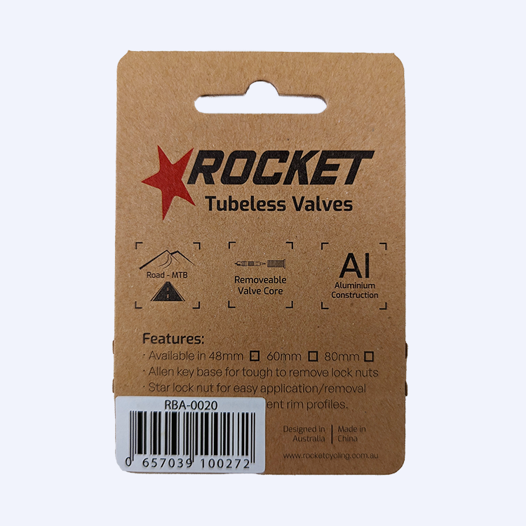 Rocket Tubeless Valve SILVER