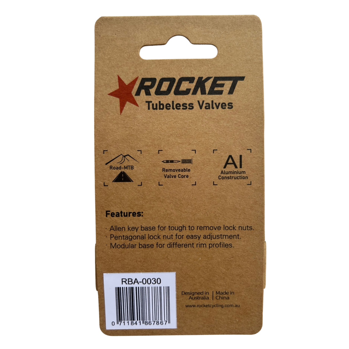 Pair Tubeless valves 80mm Black