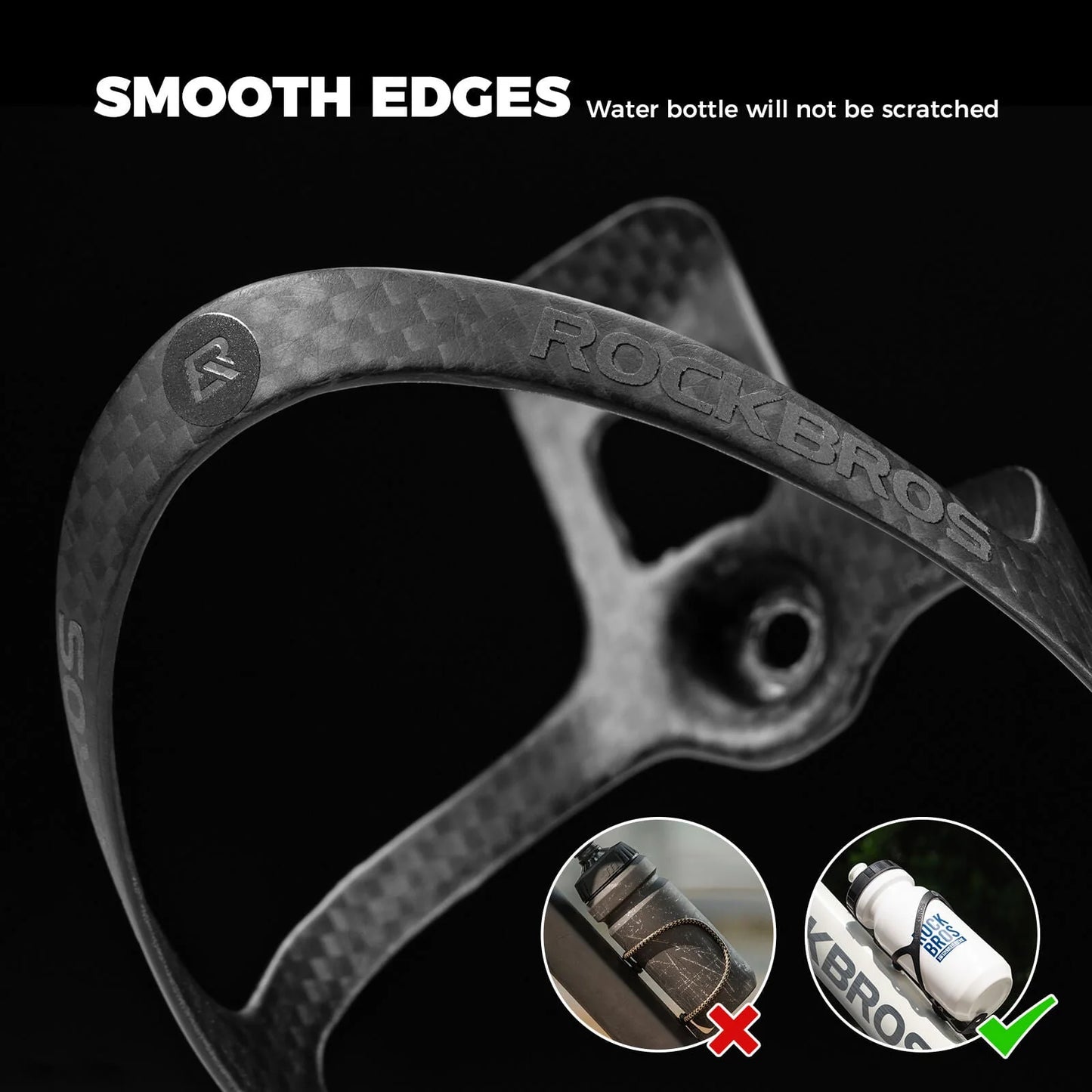 Carbon Fiber Water Bottle Cage – Ultra Lightweight