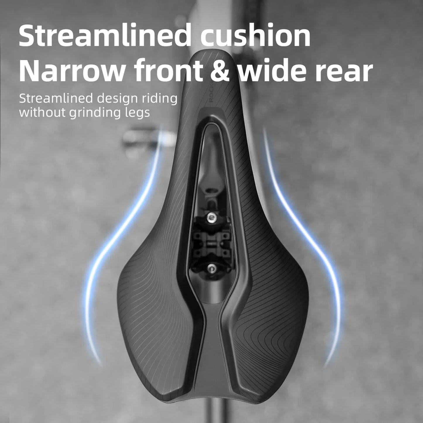 Comfort Breathable Bike Sport Saddle Tail Light Compatible