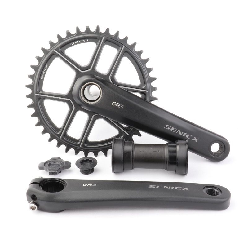 GR3-A1 Gravel Cranks 175mm 40T 24Ø PF-BB86