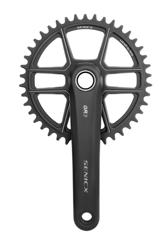 GR3-A1 Gravel Cranks 175mm 40T 24Ø PF-BB86