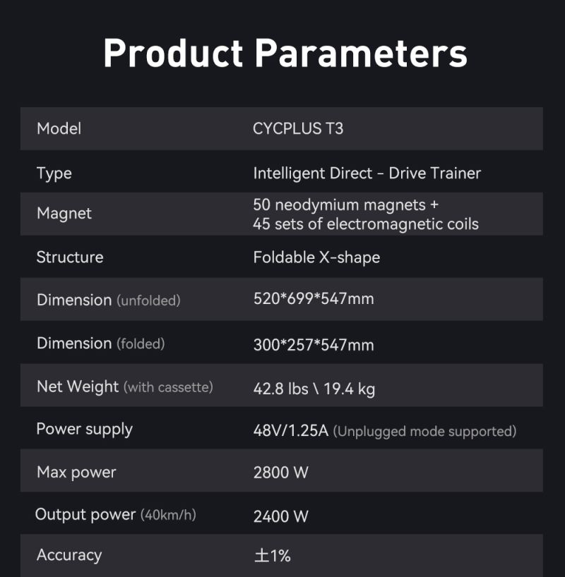 T3 Smart Trainer