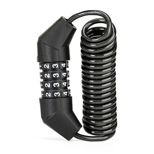 JIN Bicycle Cable Lock Bike Anti-theft Lock Mini 1.5m Bicycle Security Password