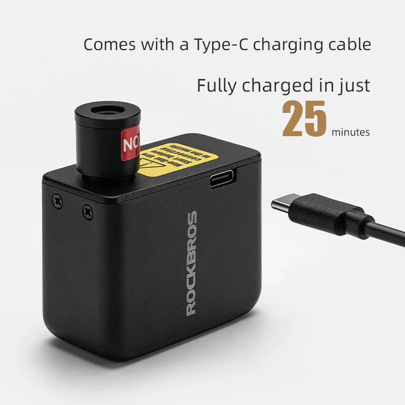 ROCKBROS Mini Electric Bike Pump AS1