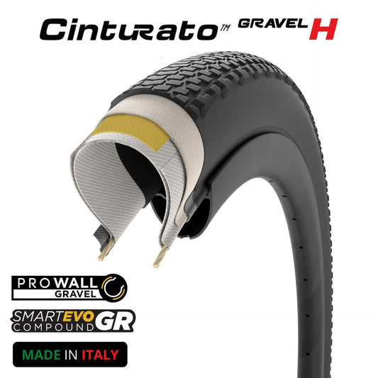 PIRELLI CINTURATO GRAVEL HIGH PERFORMANCE H BLACK