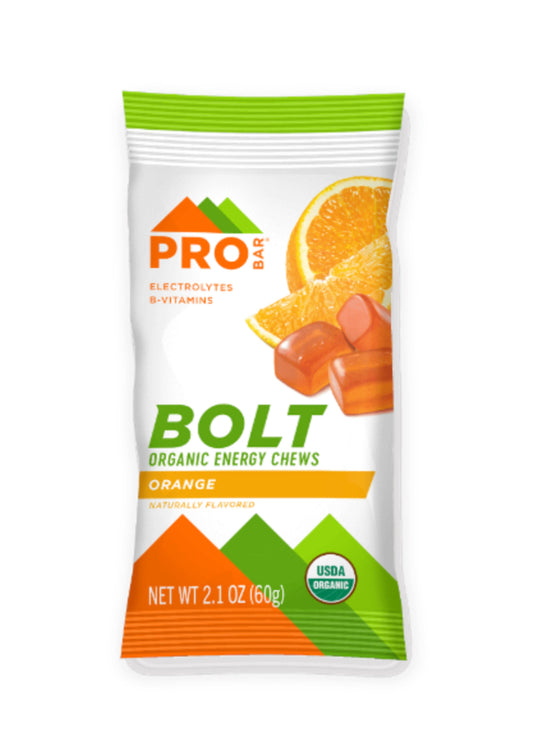 PRO BAR - ORANGE CHEWS (12PCS)