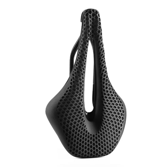 ROCKBROS Ultralight Carbon Fiber Road Racing Saddle - 3D Printed Hollow & Shockproof Design