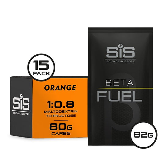 SIS BETA FUEL 80 SACHETS 15 X 82G ORANGE