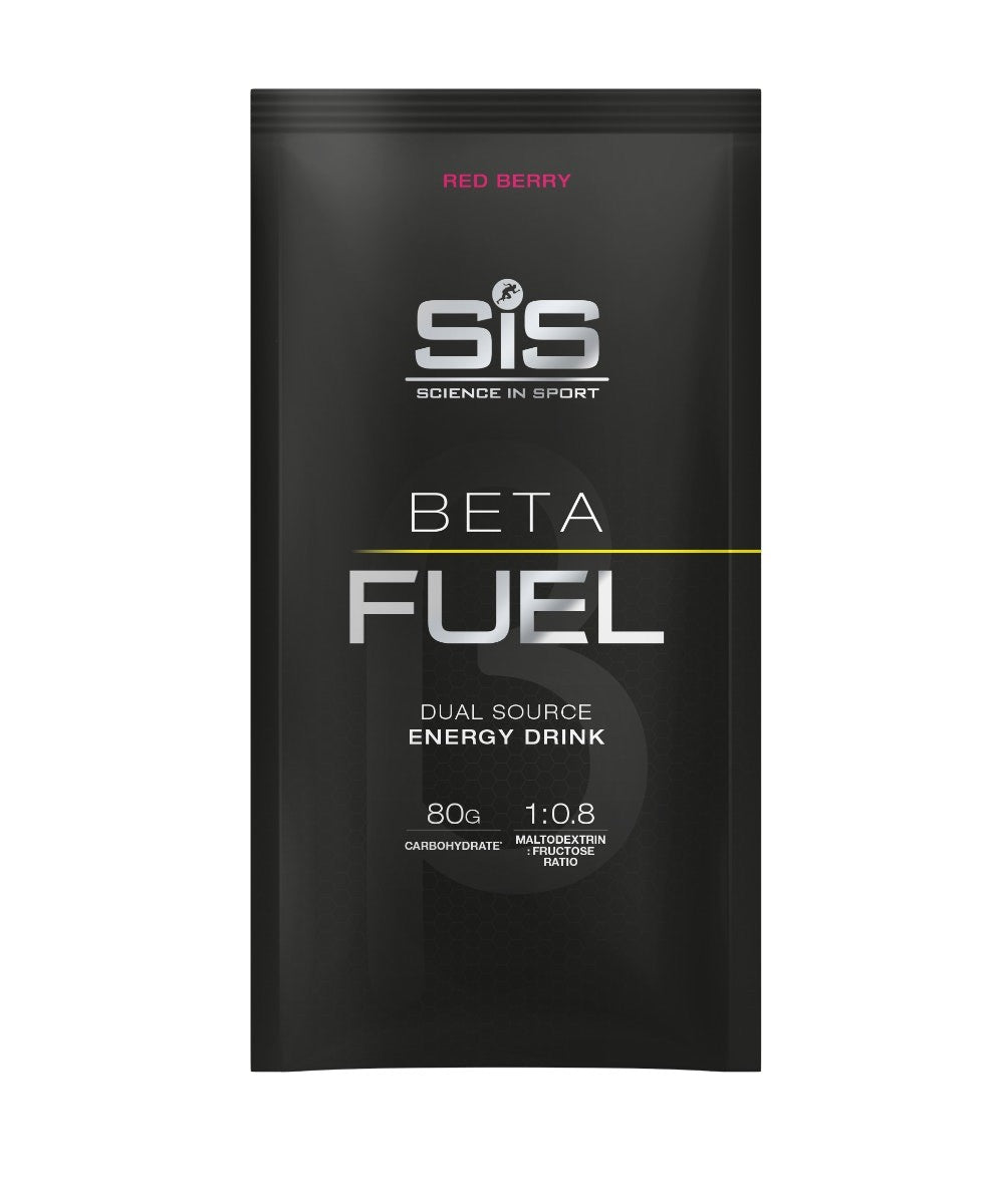 SIS BETA FUEL 80 SACHETS 15 X 82G RED BERRY