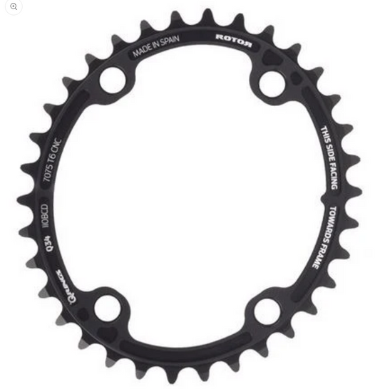 Q RING 34T BCD110x4 INNER SHIMANO