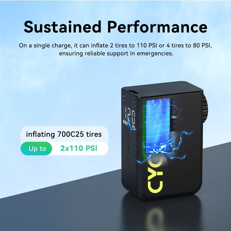Cycplus - AS2 Ultra E-Pump