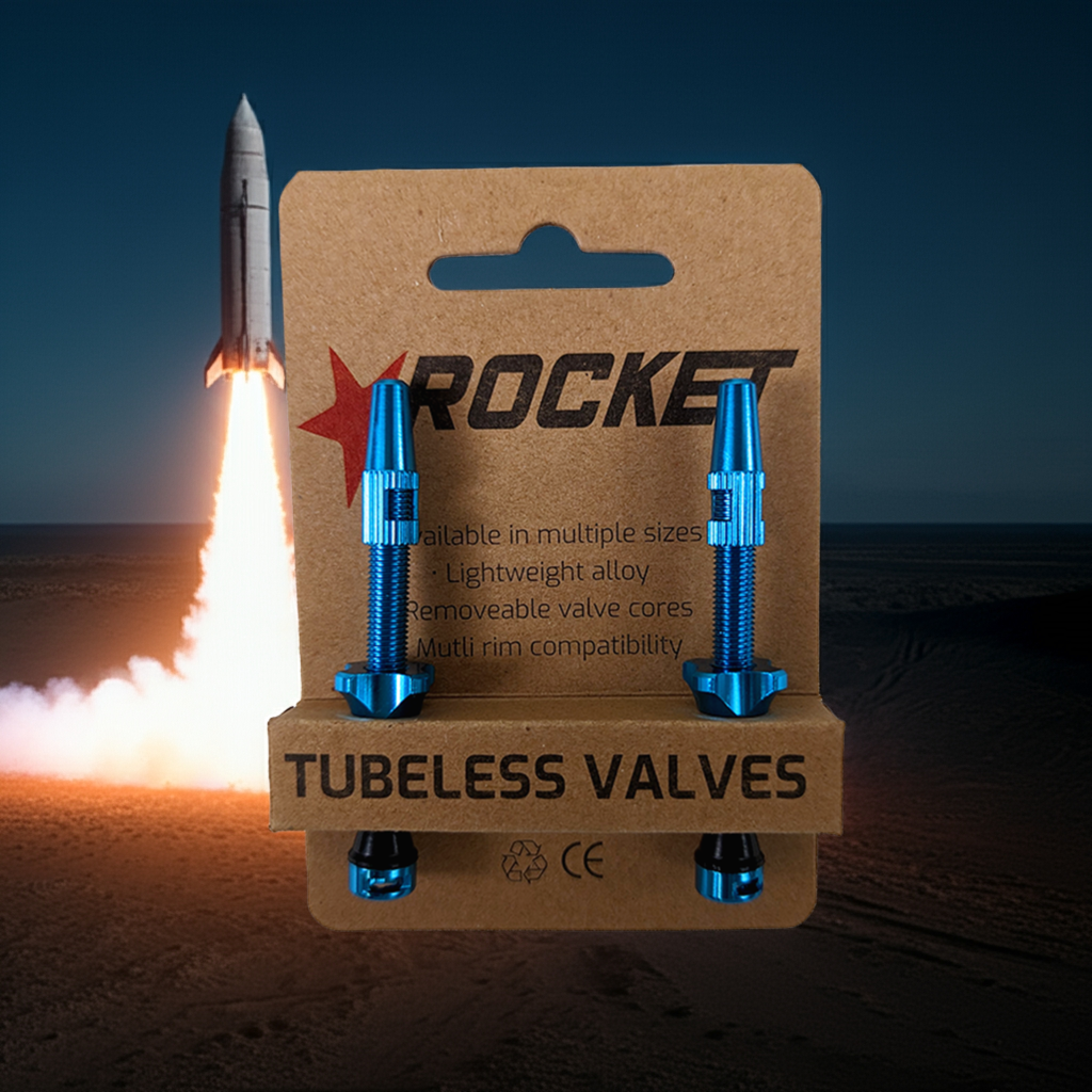 60mm Tubeless Valve BLUE