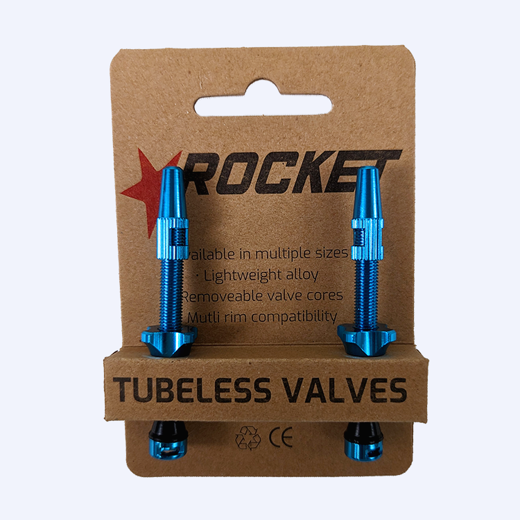 60mm Tubeless Valve BLUE