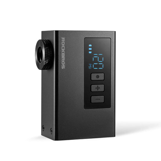 AS240 Portable Electric Air Pump 120PSI with LED Indicator Presta/Schrader Valve
