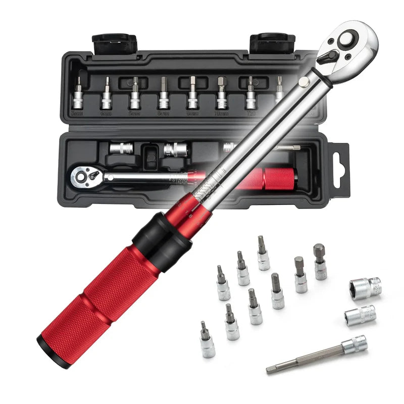ROCKBROS Bicycle Bike Repair Tool Set Spanner 72-Tooth Ratchet Wrench Tools Kit